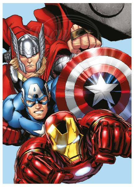 Dětská deka Hrdinové (Avengers) - ART11263