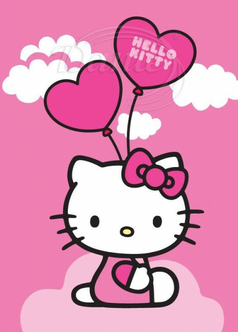 Hello Kitty Baloons koberec - DKO/1hl