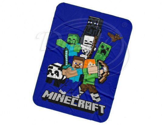 Dětská deka Minecraft Time to mine - D580053/hl