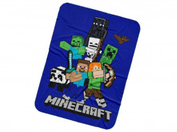 Dětská deka Minecraft Time to mine